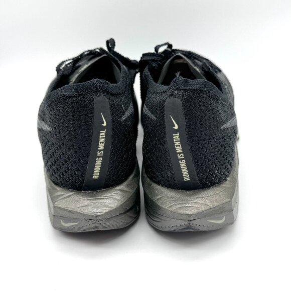 Nike Mens ZoomX Vaporfly 3 Black Olive Aura Running Shoes Sz 10.5 NEW HV6351-001 - Picture 4 of 11